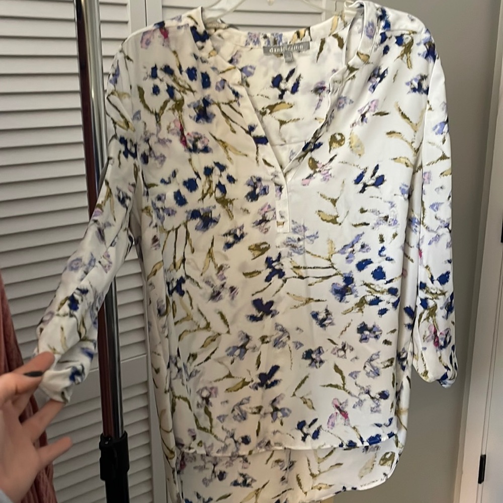 3/4 sleeve thin business casual shirt